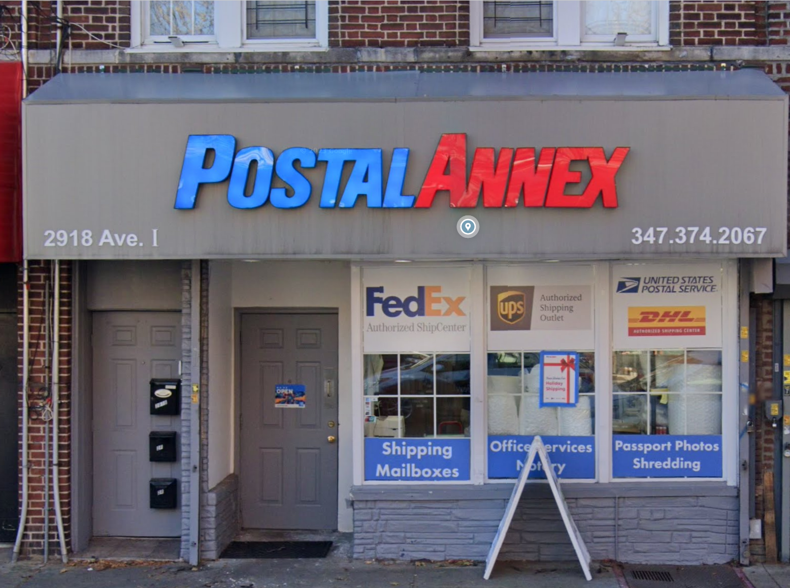 Postal Annex location Brooklyn, NY