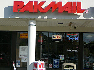 Pack mail store front